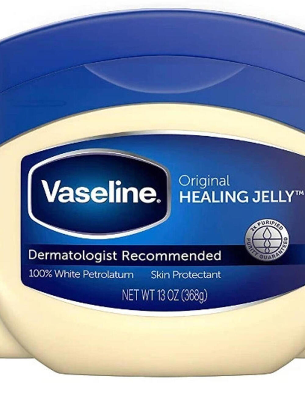 Vaseline Petroleum Jelly Original Provides Dry Skin Relief, 13 Ounce (3 PACK)